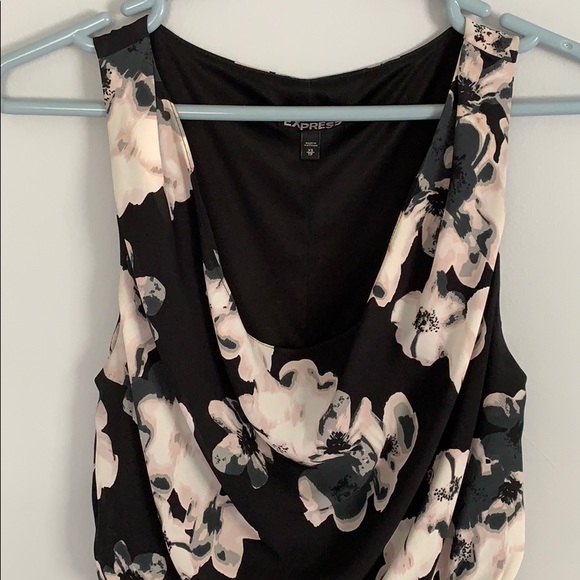Express Dress high low floral - Picture 3 of 6